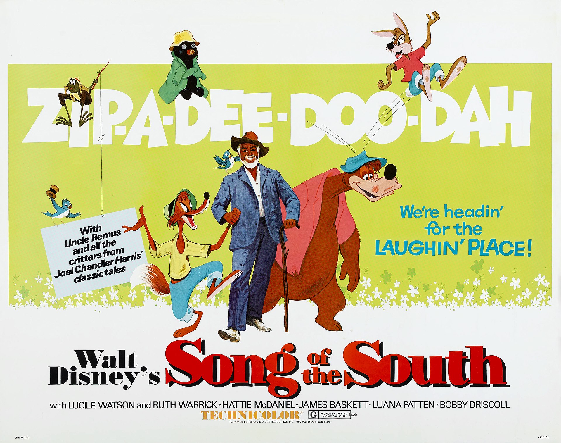 ‘Canción del sur’: la película prohibida de Disney