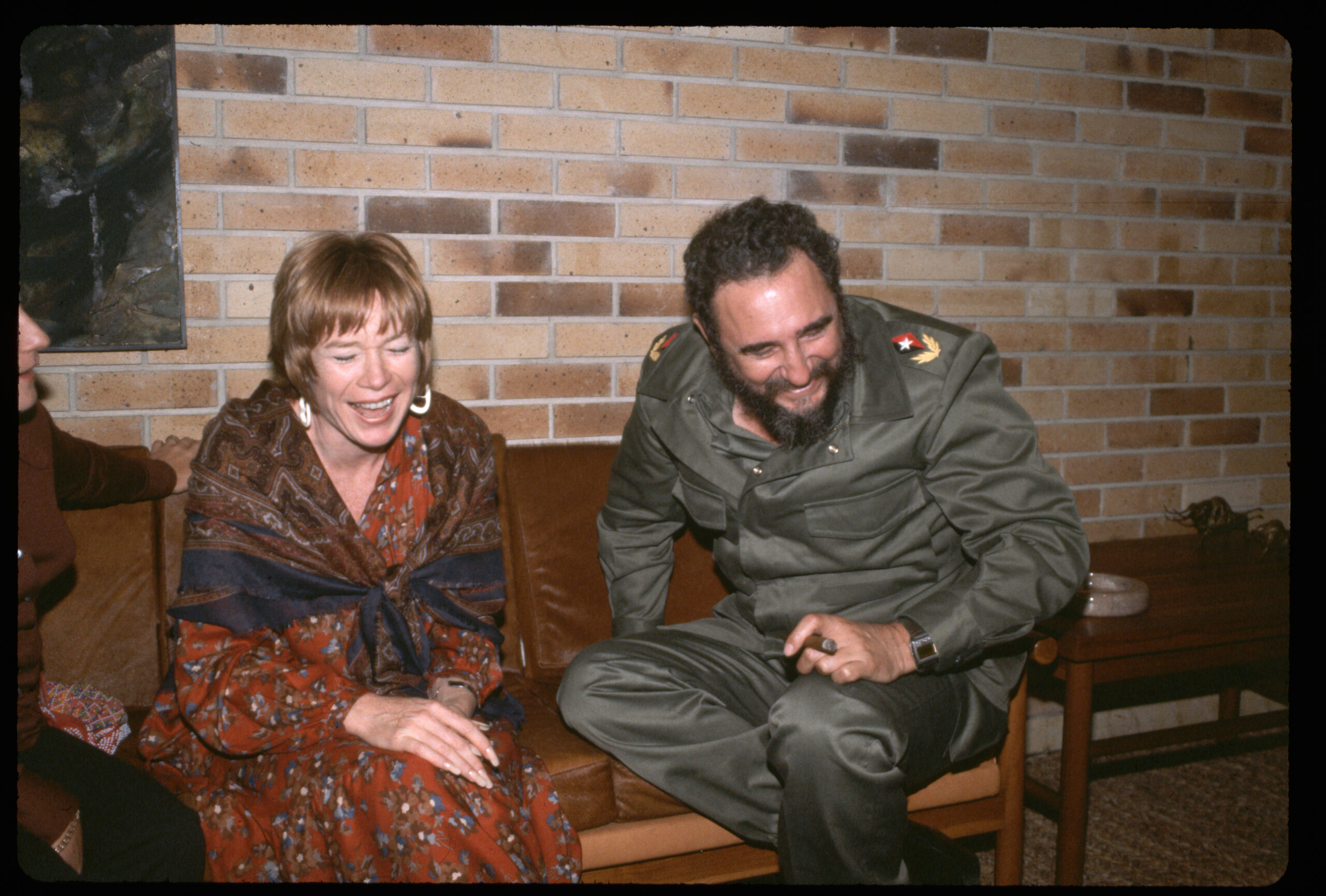Con Fidel Castro