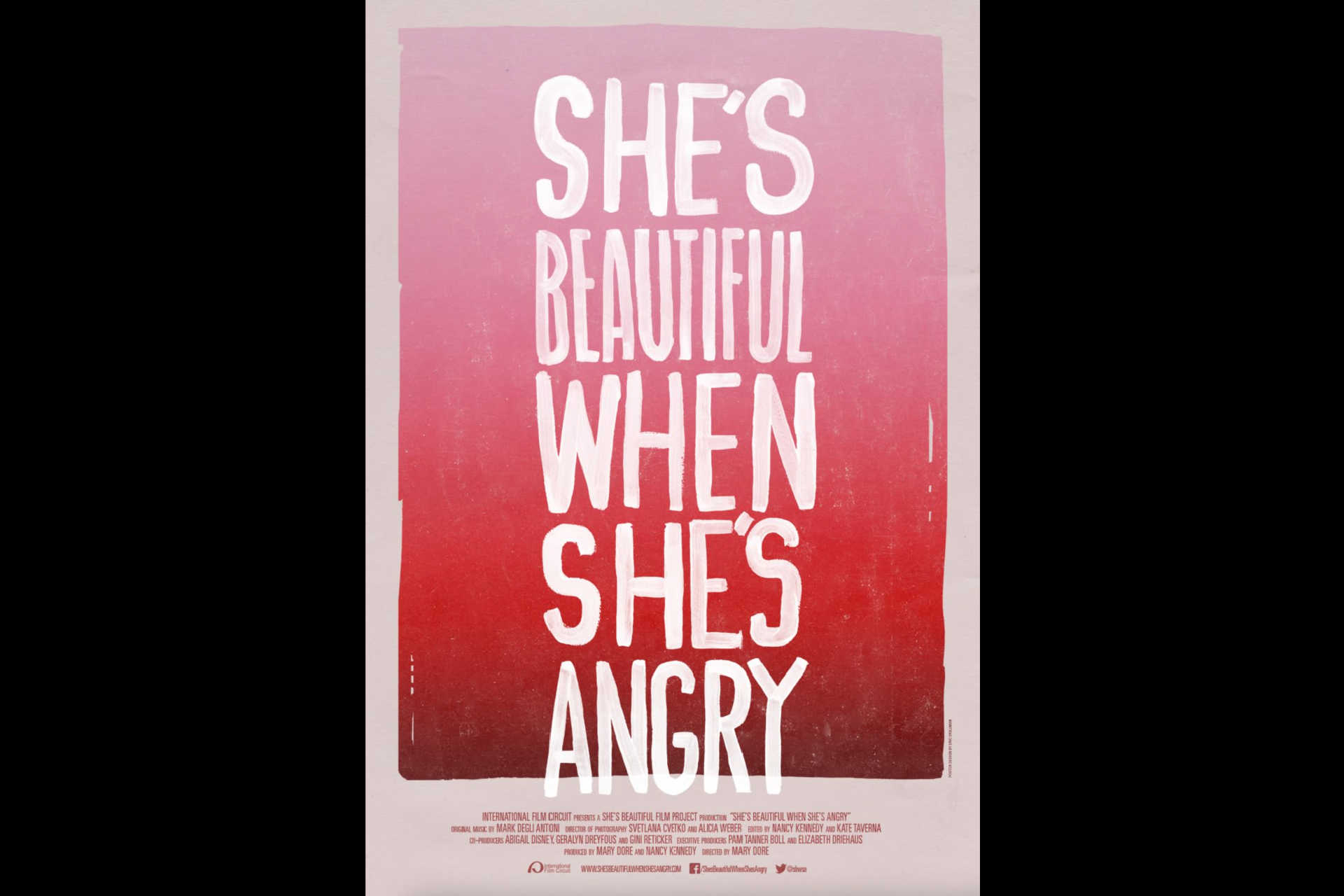 'She's beautiful when she's angry' (2014)