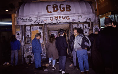 CBGB: álbum de fotos de un lugar irrepetible en Nueva York